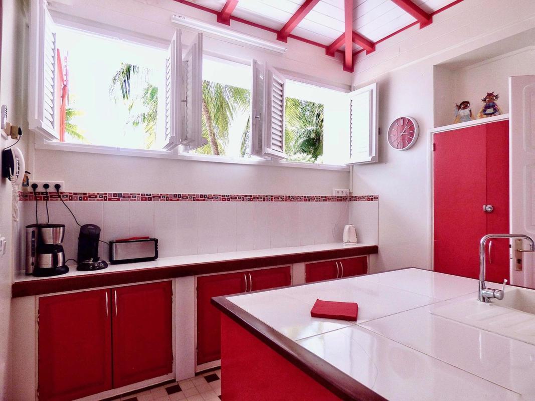 Villa sur la plage Martinique - Cuisine
